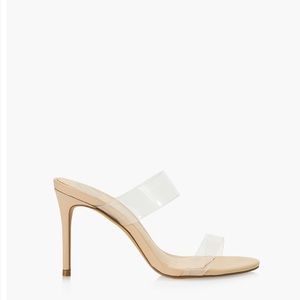 Wishbone MILA clear heels